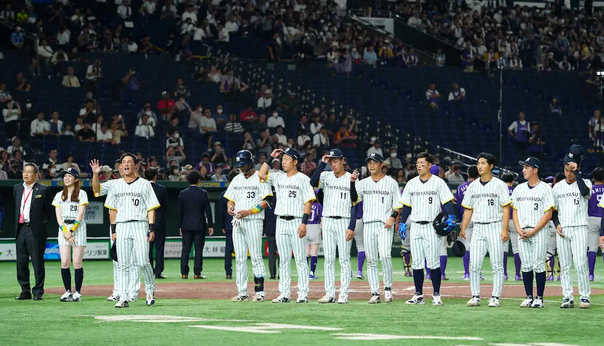 【画像・写真】明治安田が2年連続初戦突破　昨年の準Vヤマハをコールド撃破