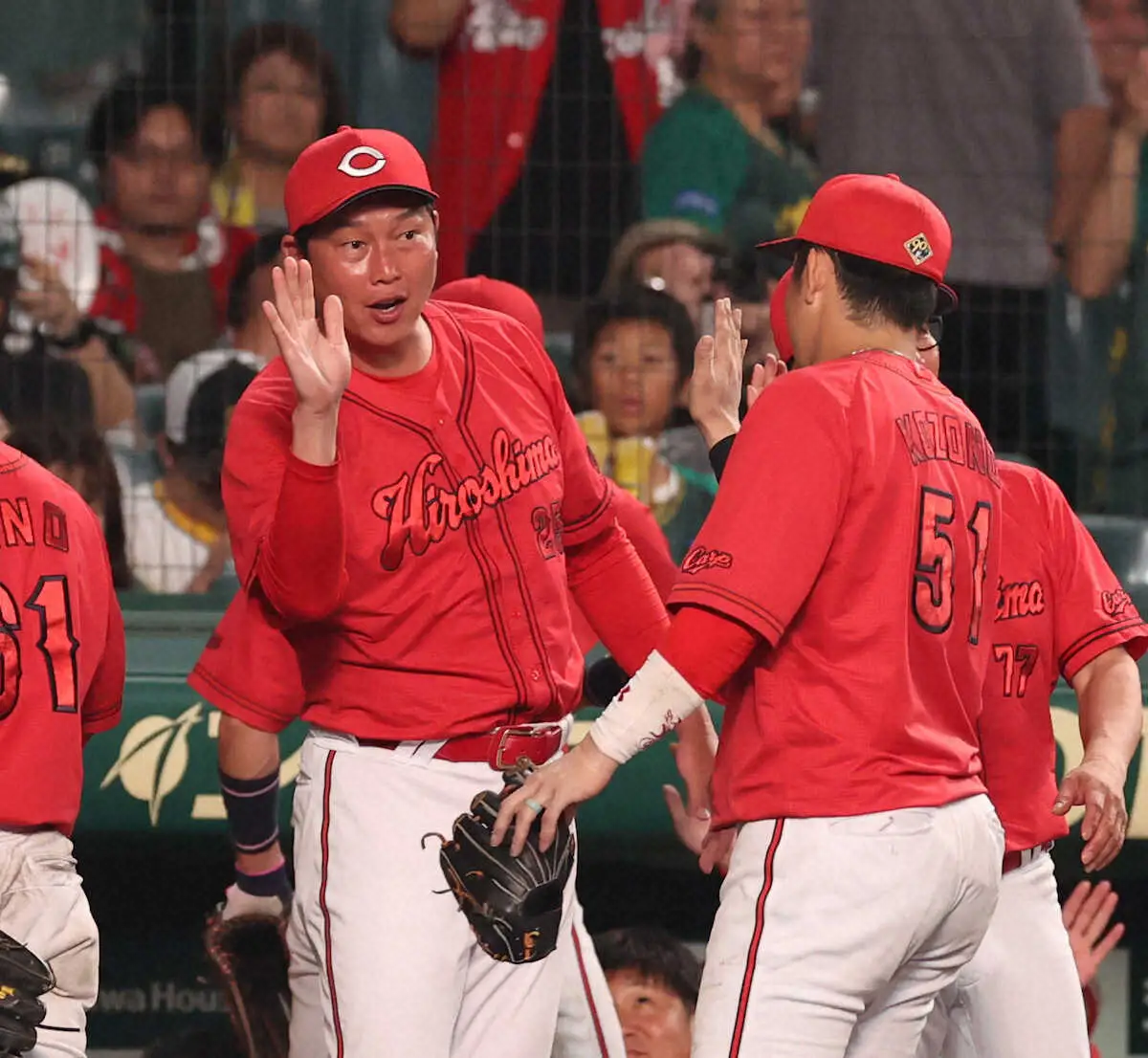 【画像・写真】広島　甲子園のカード6連勝は実に63年ぶり　新井監督「今年やるぞと思ってくれている」