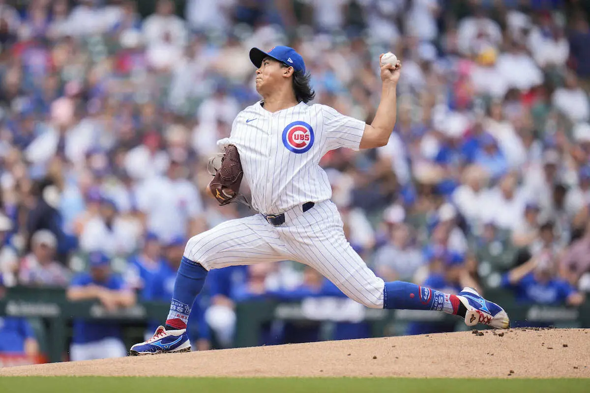 【画像・写真】カブス今永昇太　1球の失投で痛恨被弾　7回で自己最多10三振の快投も援護なく無念の降板　9勝目ならず