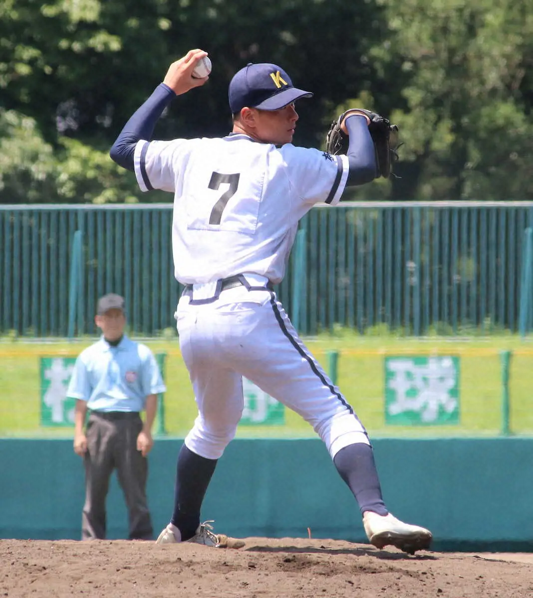【画像・写真】【高校野球】郡山「超変則投法コンビ」で8年ぶり4強、左右のショートアームで幻惑「大リーグでも…」