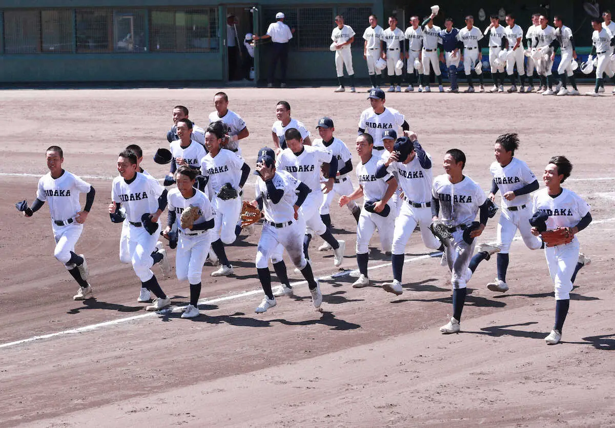 【画像・写真】【高校野球】和歌山大会、本校・分校対決は日高が制す！創部100周年8強入り
