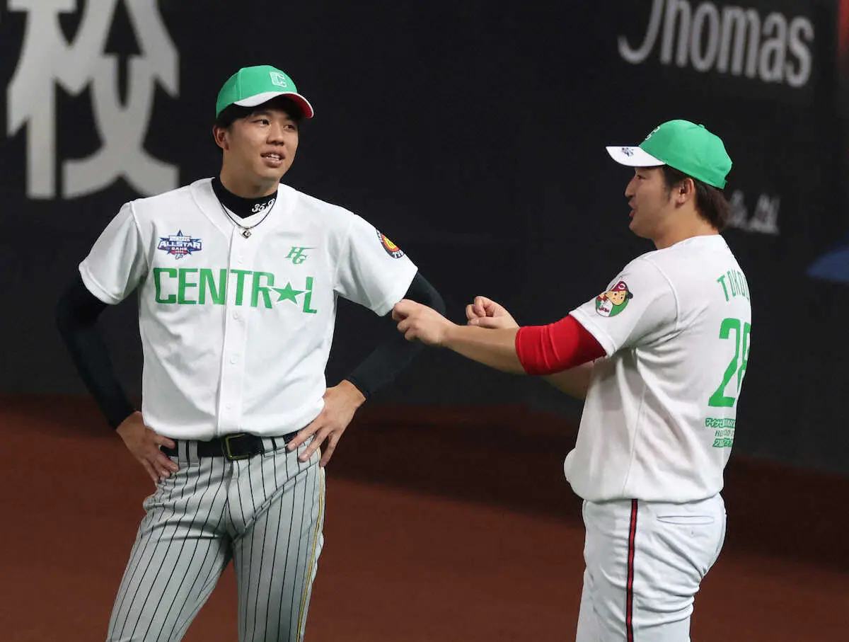 【画像・写真】【球宴】初出場で第1戦セ先発の阪神・才木、初球の球種「決めてます」