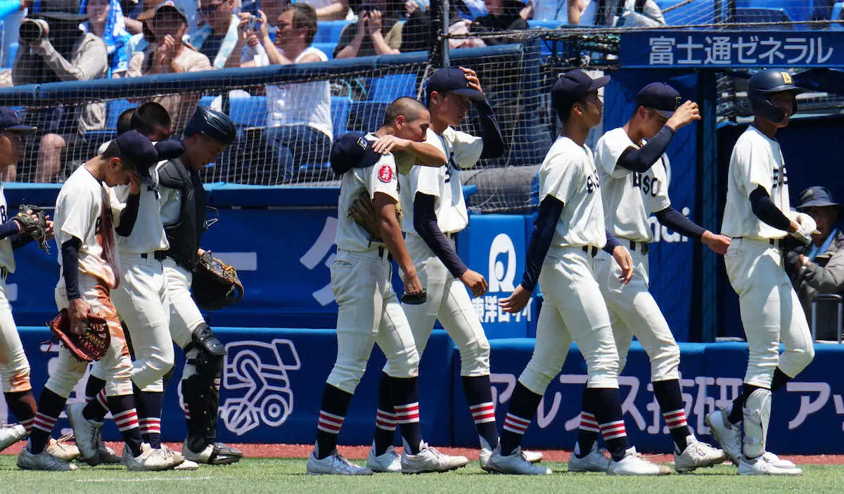 【画像・写真】武相　満塁策裏目に…56年ぶり聖地逃す　豊田監督「自分の采配ミスです」