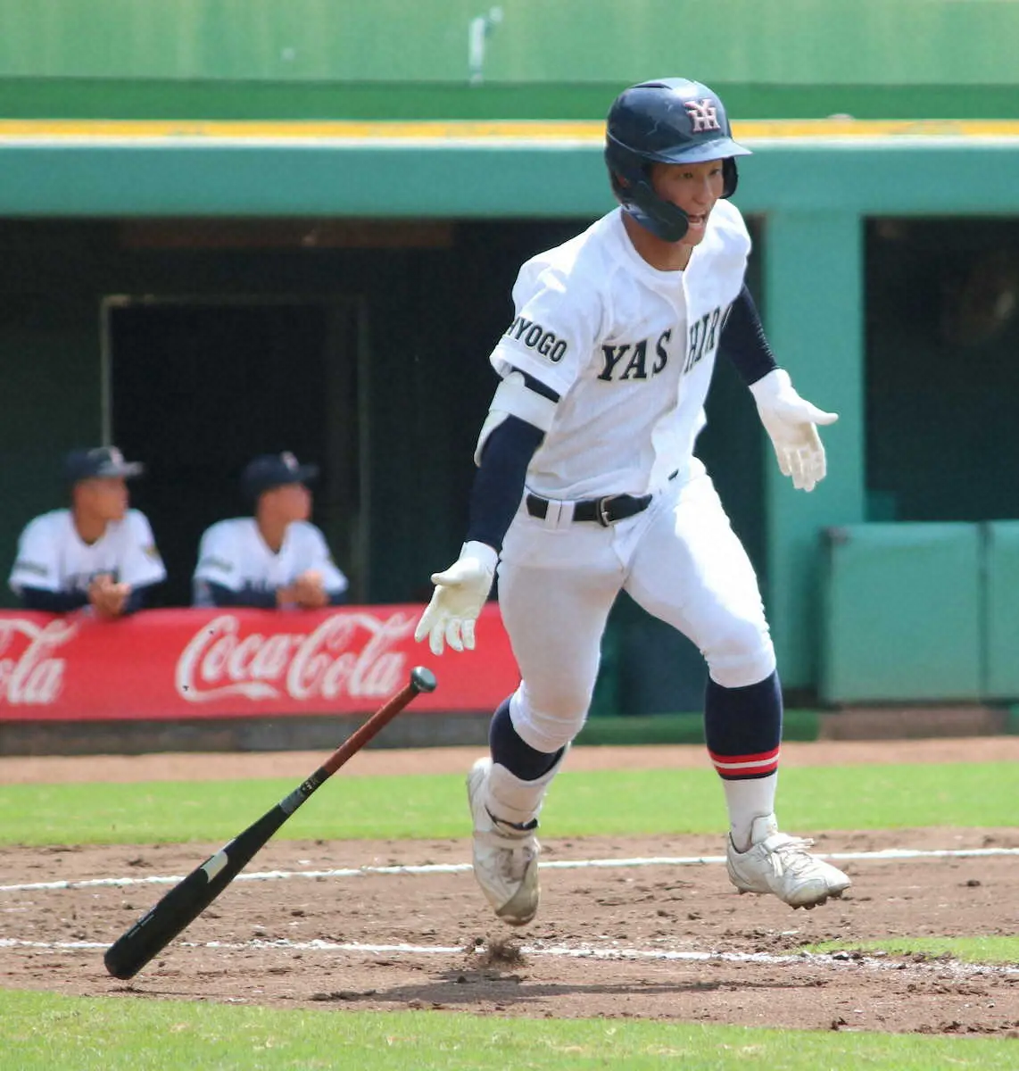 【画像・写真】【高校野球】社の「猛虎」が2安打2打点で4強貢献　虎党の両親が命名、名前は「だいぶ好き」