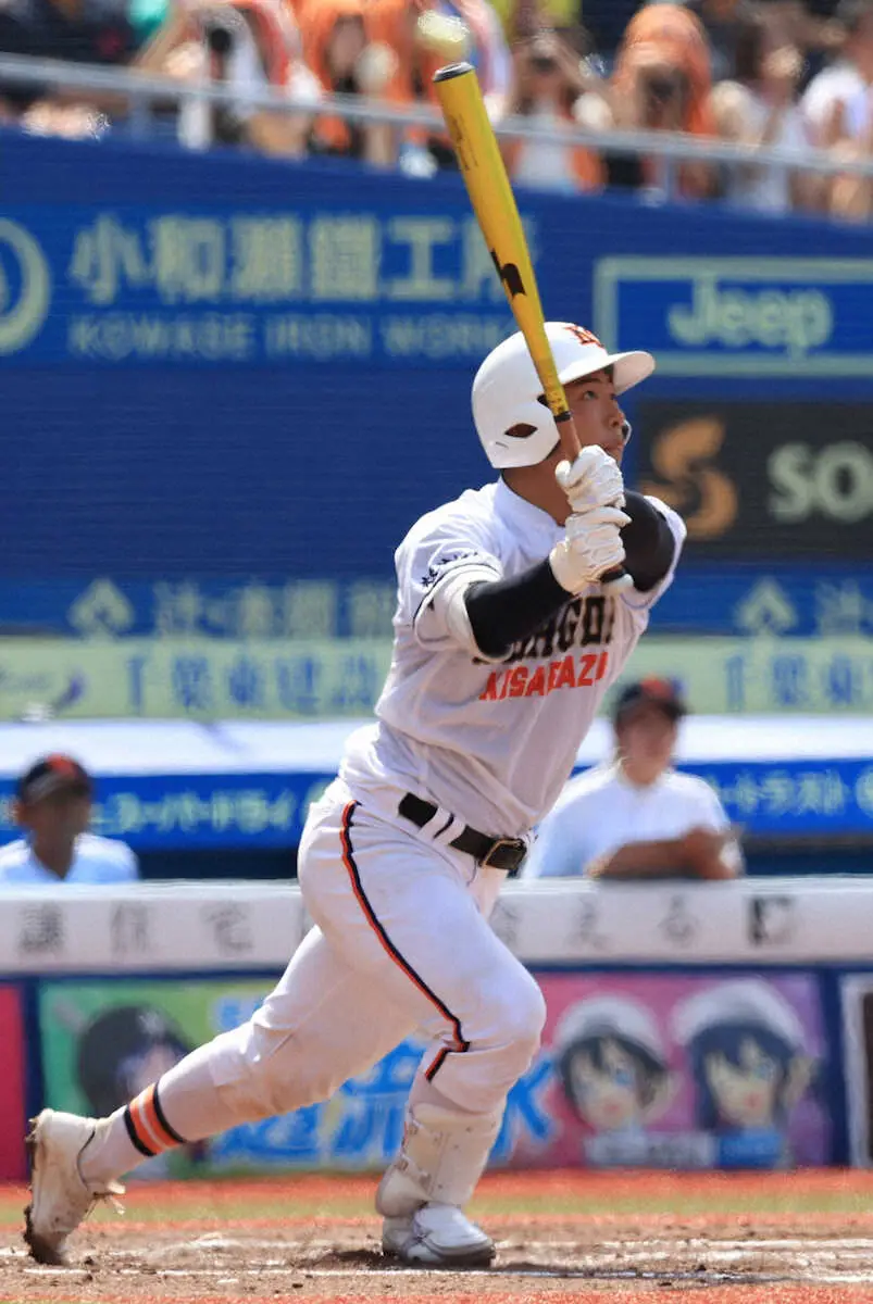 【画像・写真】木更津総合　ノーシードから王手！羽根がV弾30号　6年ぶり聖地へ「次の一戦が一番大事」