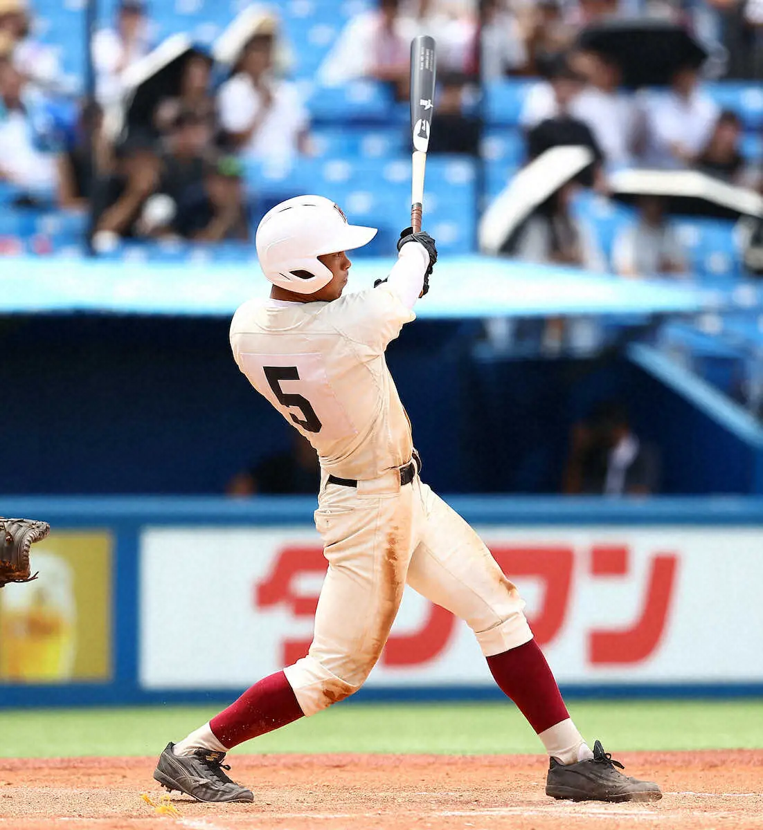 【画像・写真】早実　3回打線爆発12得点　2戦連続14得点で7年ぶり決勝　プロ注・宇野「良い形で点が取れた」