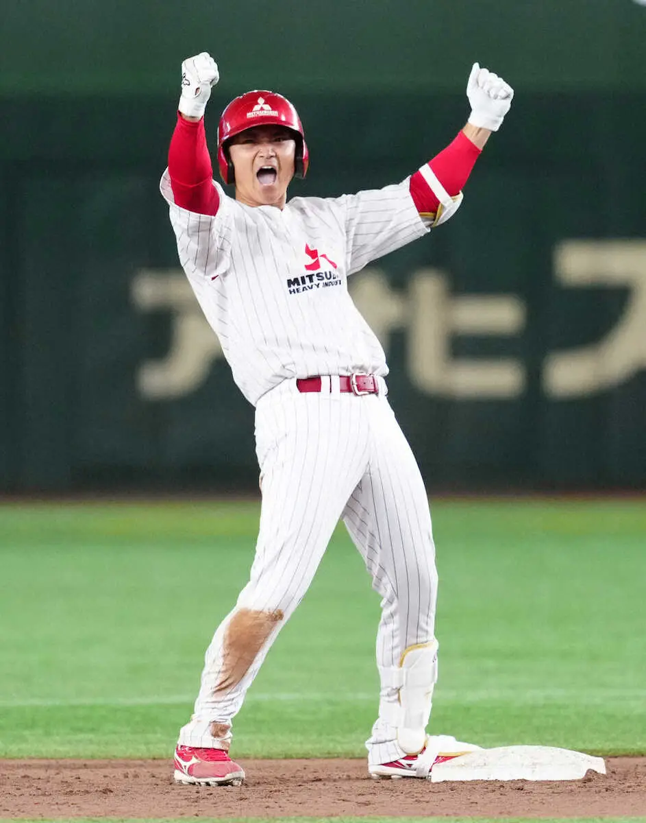【画像・写真】三菱重工East4番・小柳、決勝打含め2安打3打点「集中して強い気持ちでいけました」