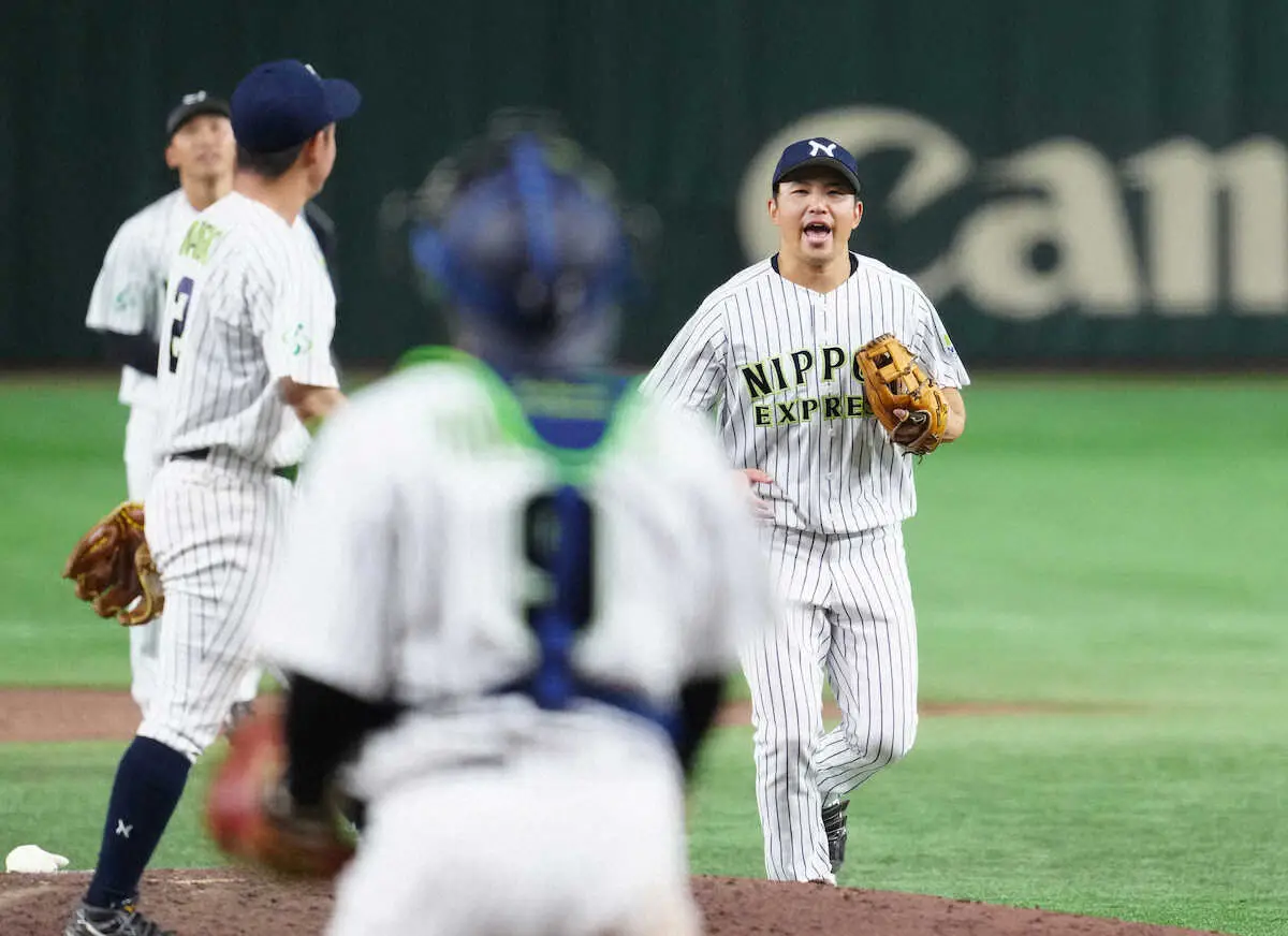 【画像・写真】日本通運　添田主将が決勝打にダメ押し3ランで8強進出―「甘いボールを仕留められた」　都市対抗
