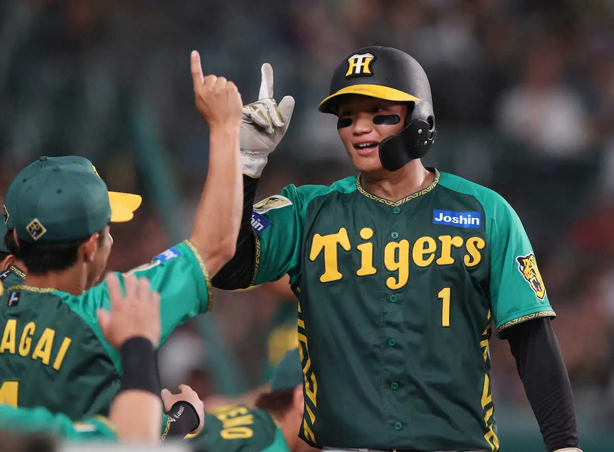 【画像・写真】阪神・森下　V撃だ今季初猛打賞だ!!　昨季7、8月で28打点の夏男お目覚め