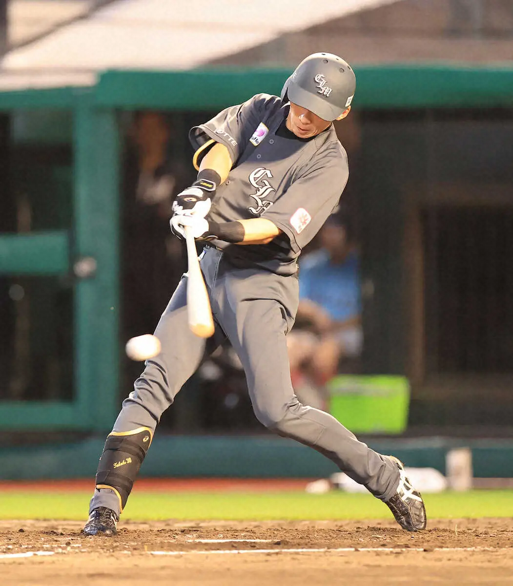 【画像・写真】ロッテ・高部　2戦連続で貴重な2点打！2試合で5打点荒稼ぎ「追加点を取ることができて良かった」