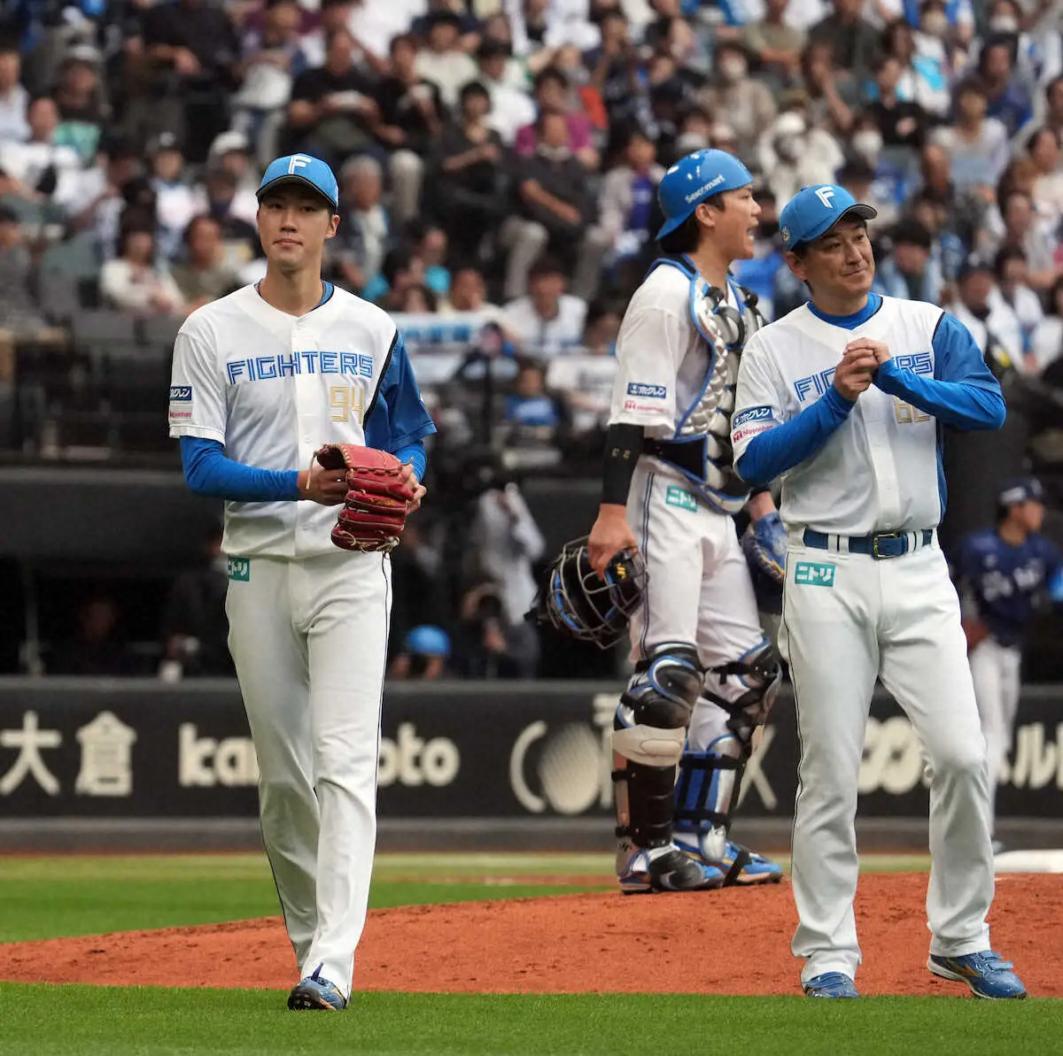 【画像・写真】日本ハム連勝5でストップ　水谷の先制点許す拙守響く「福島に黒星をつけてしまい申し訳ない」