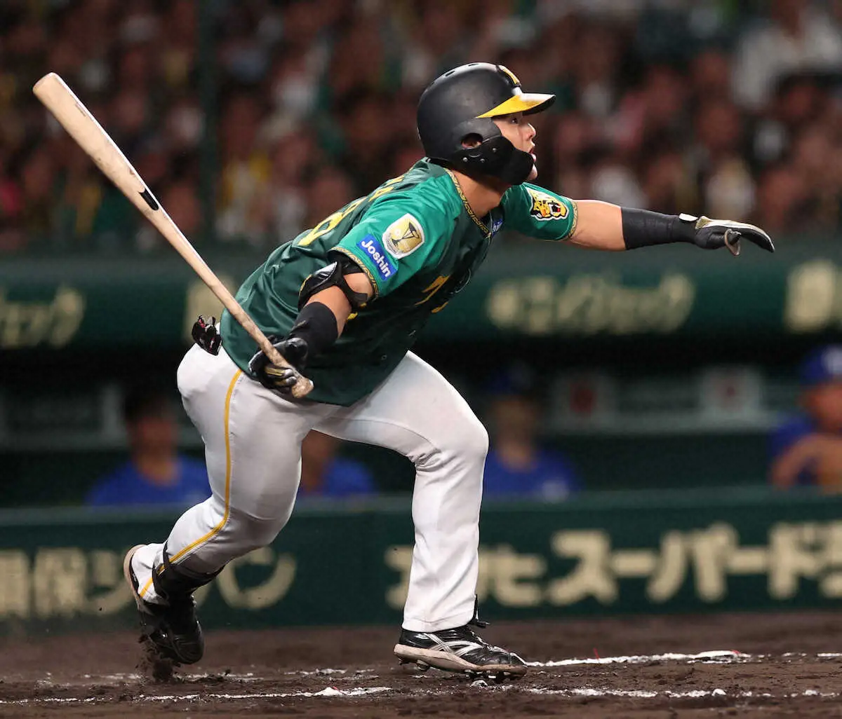 【画像・写真】阪神・前川　木浪のゲキに応え、1年前の涙を払しょくする代打タイムリー「ヒーローチャンス！」