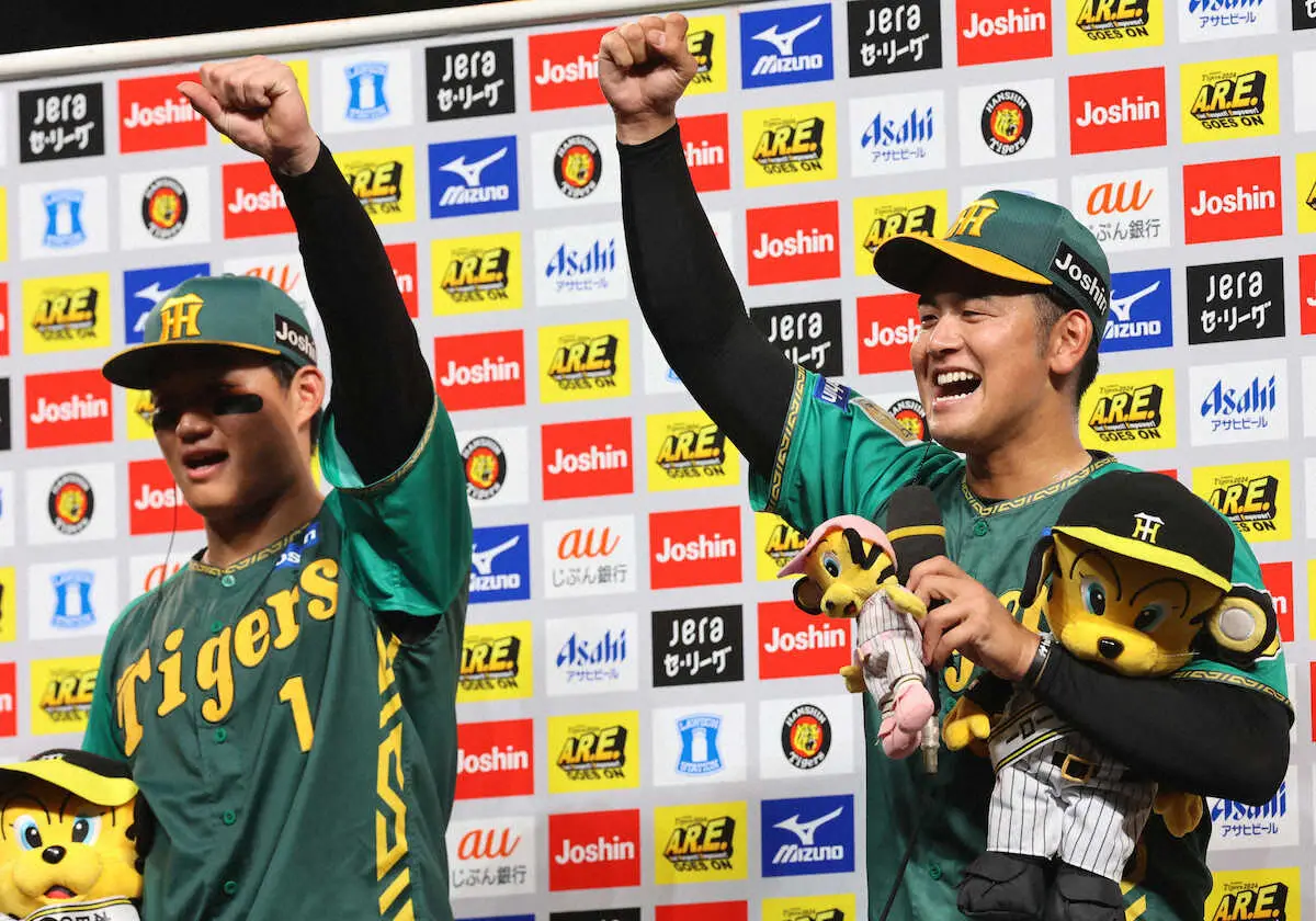 【画像・写真】阪神　岡田監督は6番手・岡留の快投を激賞「きっちり抑えてくれたから…」