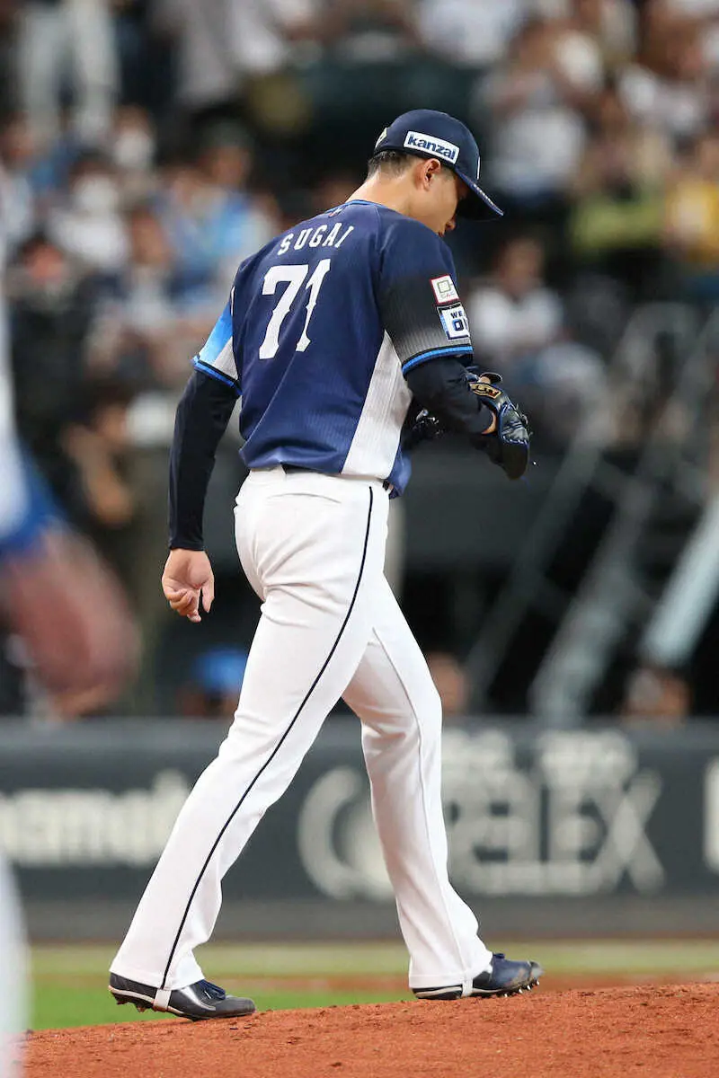 【画像・写真】西武・菅井　1回1/3自己最悪6失点で2敗目　打線も2安打で今季14度目零敗に渡辺監督代行「完敗」