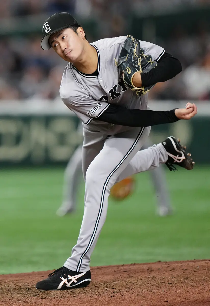 【画像・写真】後半戦は先発起用の方針となった巨人・西舘