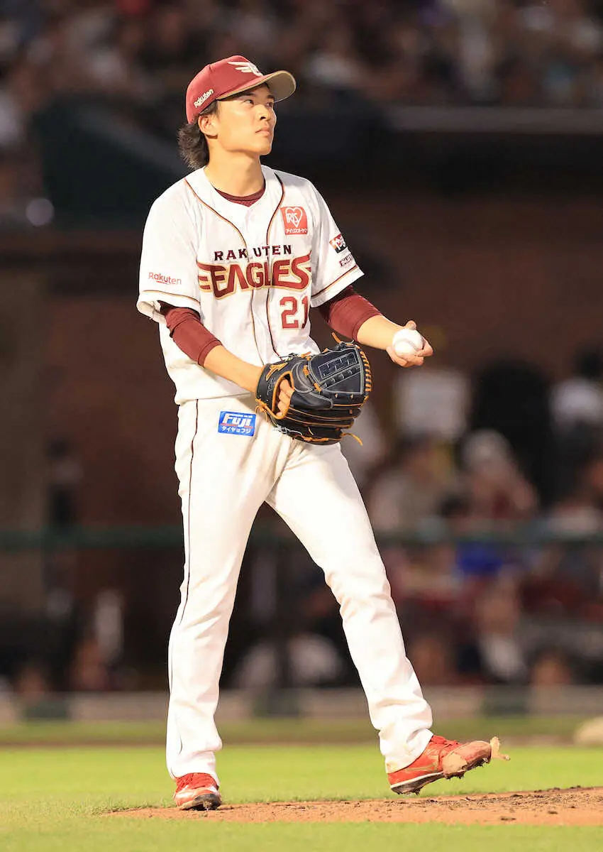 【画像・写真】楽天が大敗で勝率5割に　先発の早川はQSが11試合連続でストップ