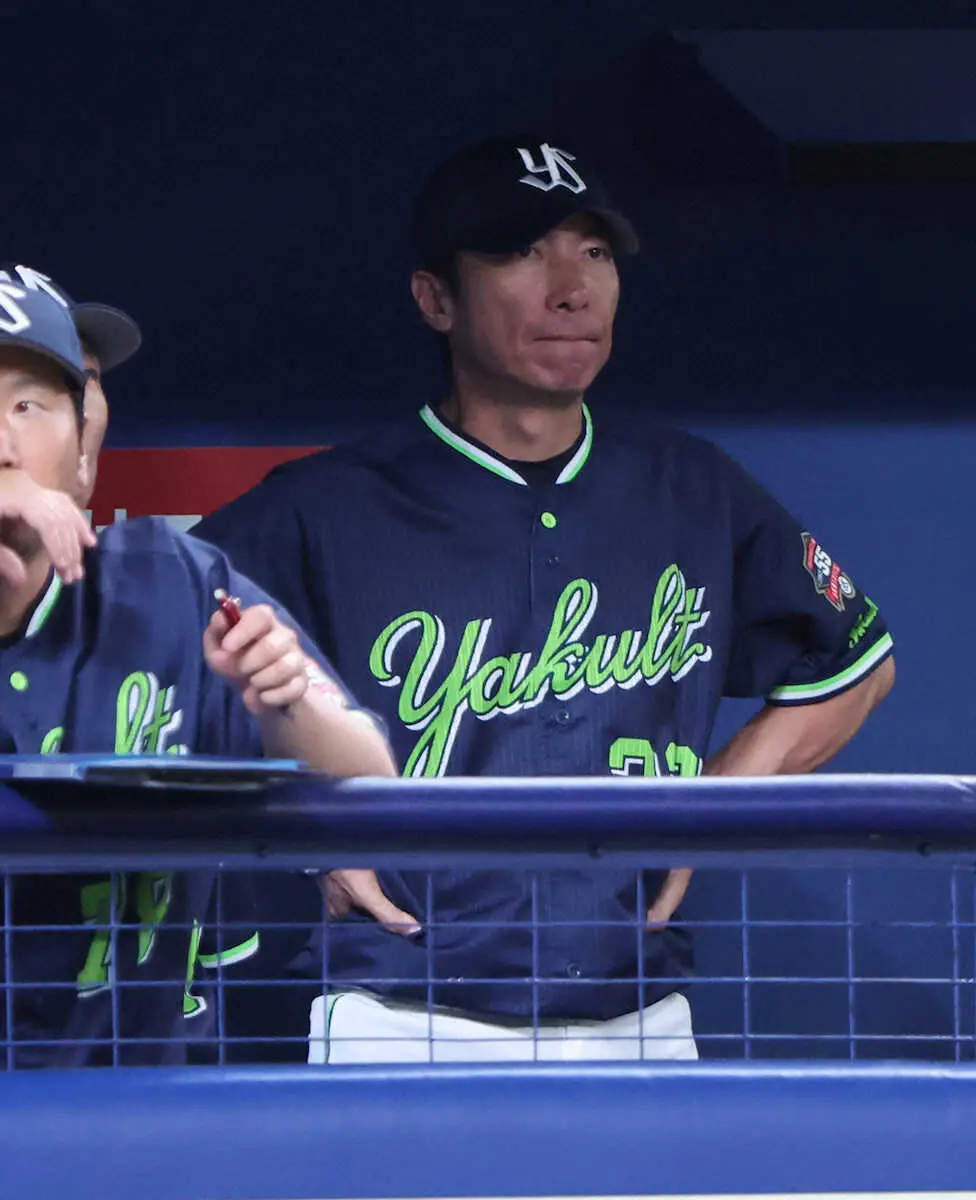 【画像・写真】ヤクルトが中日に零敗で単独最下位転落　高橋宏に高津監督は「さすがだなというのは悔しいけど…」