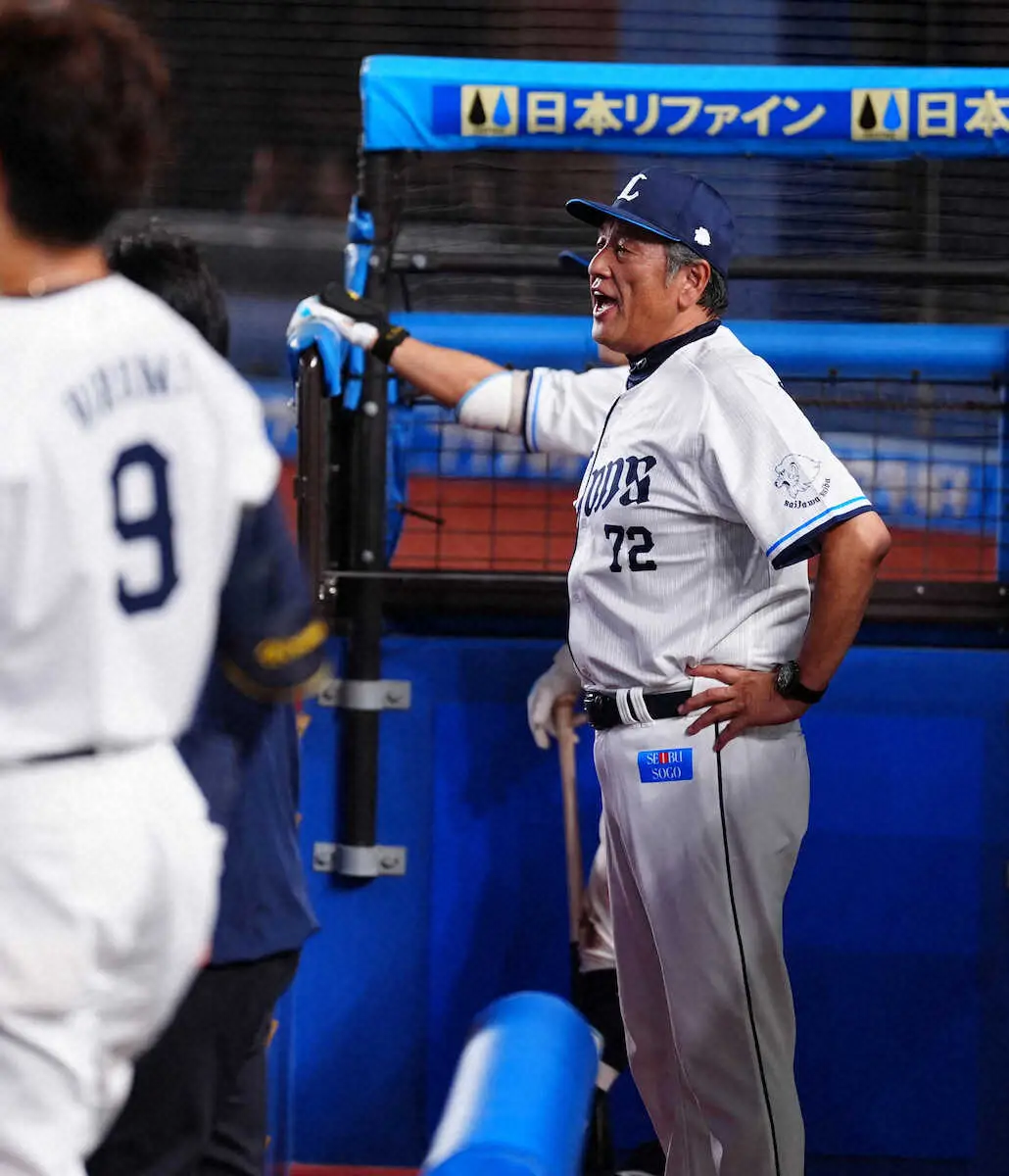 【画像・写真】西武が開幕からロッテ戦12連敗　68年ぶりパ・リーグワーストタイ記録　渡辺監督代行「甘い」