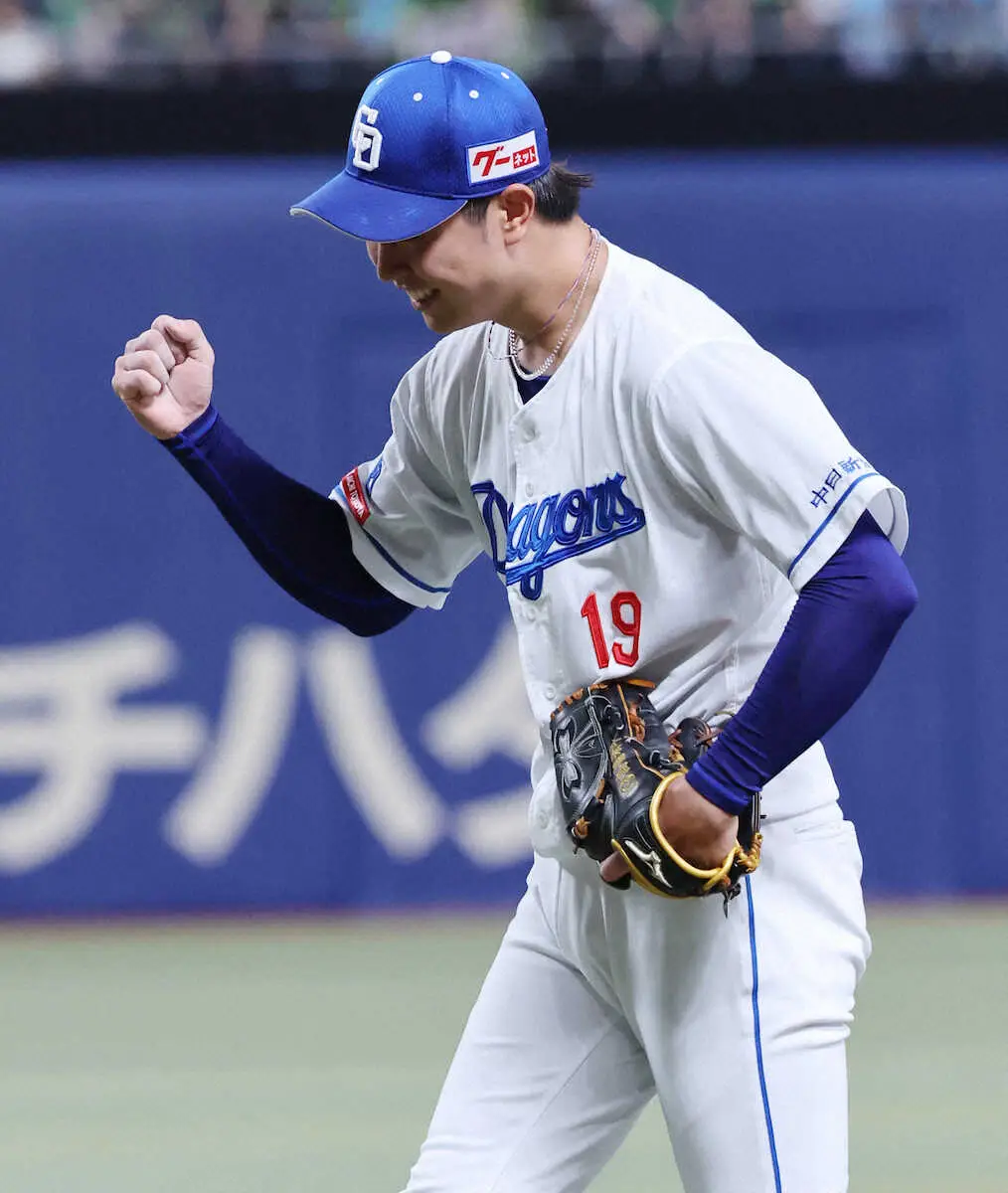 【画像・写真】中日・高橋宏　7月4戦全勝!32回零封で8勝目　規定投球回到達ならずも“隠れ1位”防御率0.48