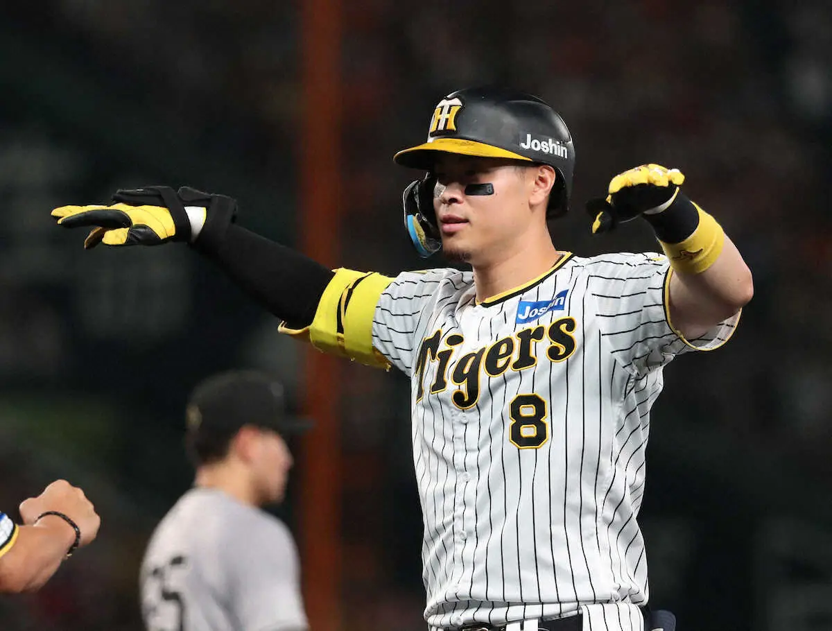 【画像・写真】阪神が6連勝で首位巨人に1・5差!!　2度の9人攻撃、14安打9得点で圧倒