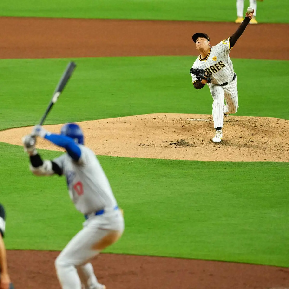 【画像・写真】パドレス・松井　ドジャース・大谷斬りメジャー初三振　サヨナラ勝ちへつないだ1回無失点