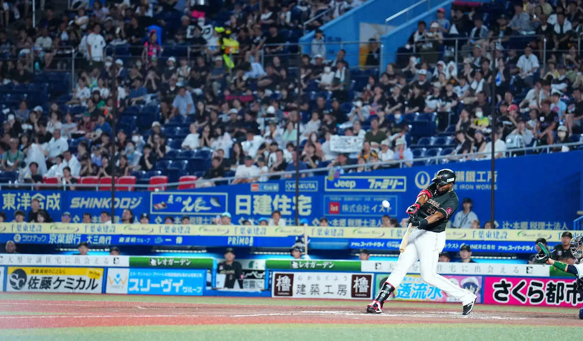 【画像・写真】ロッテ　西武戦開幕13連勝　同一カードプロ野球タイ記録　ポランコ球団タイ3度目1試合3発