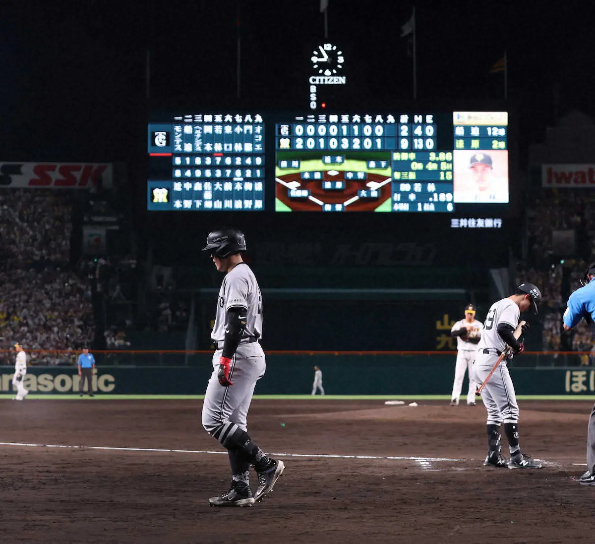 【画像・写真】巨人が首位陥落…頼みの岡本和真は今季最長更新の14試合ノーアーチ　左翼守備ではもたつく場面も