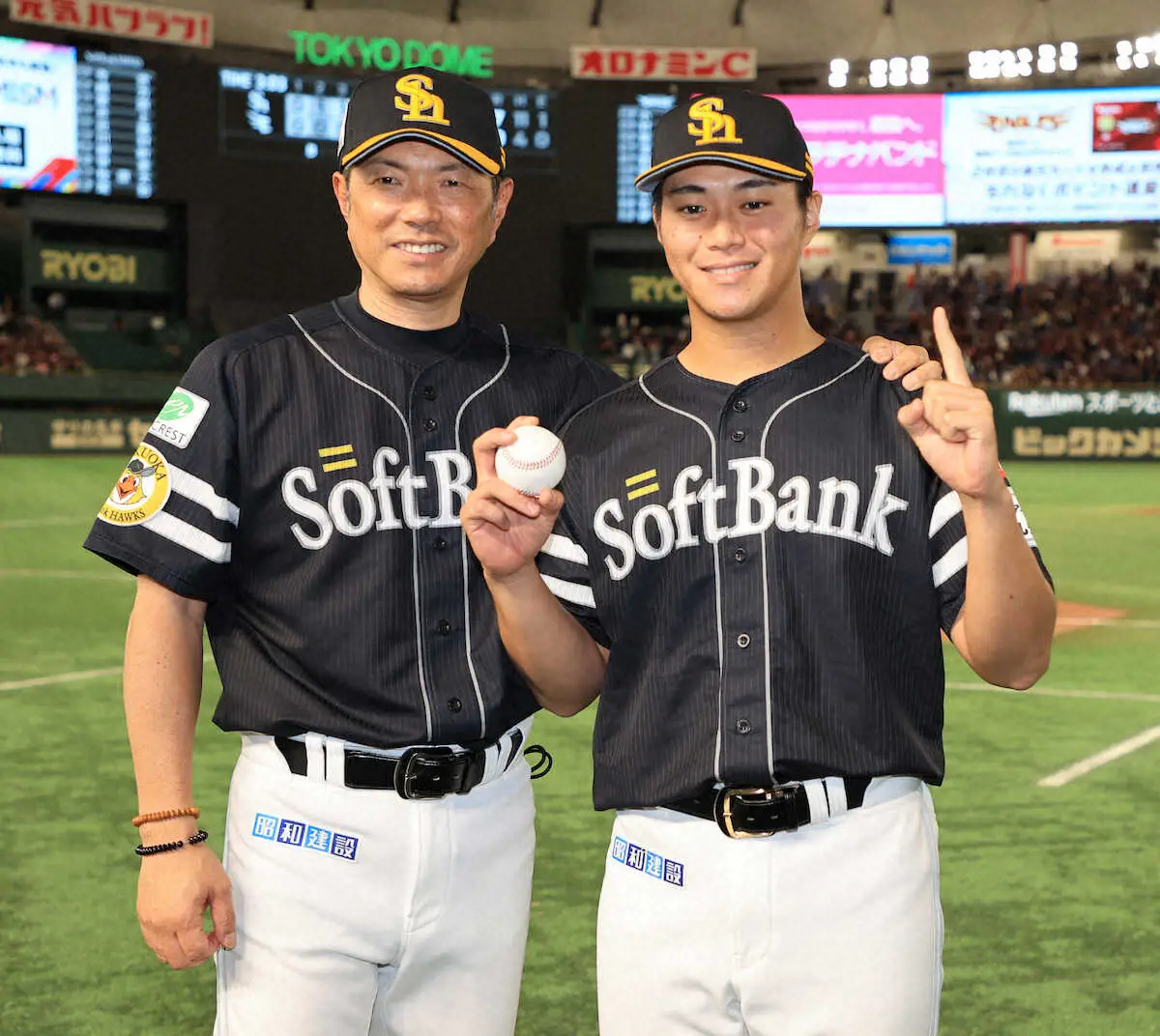 【画像・写真】ソフトバンクのドラ5沢柳がチーム新人で白星に一番乗り　チームは12球団最速60勝到達