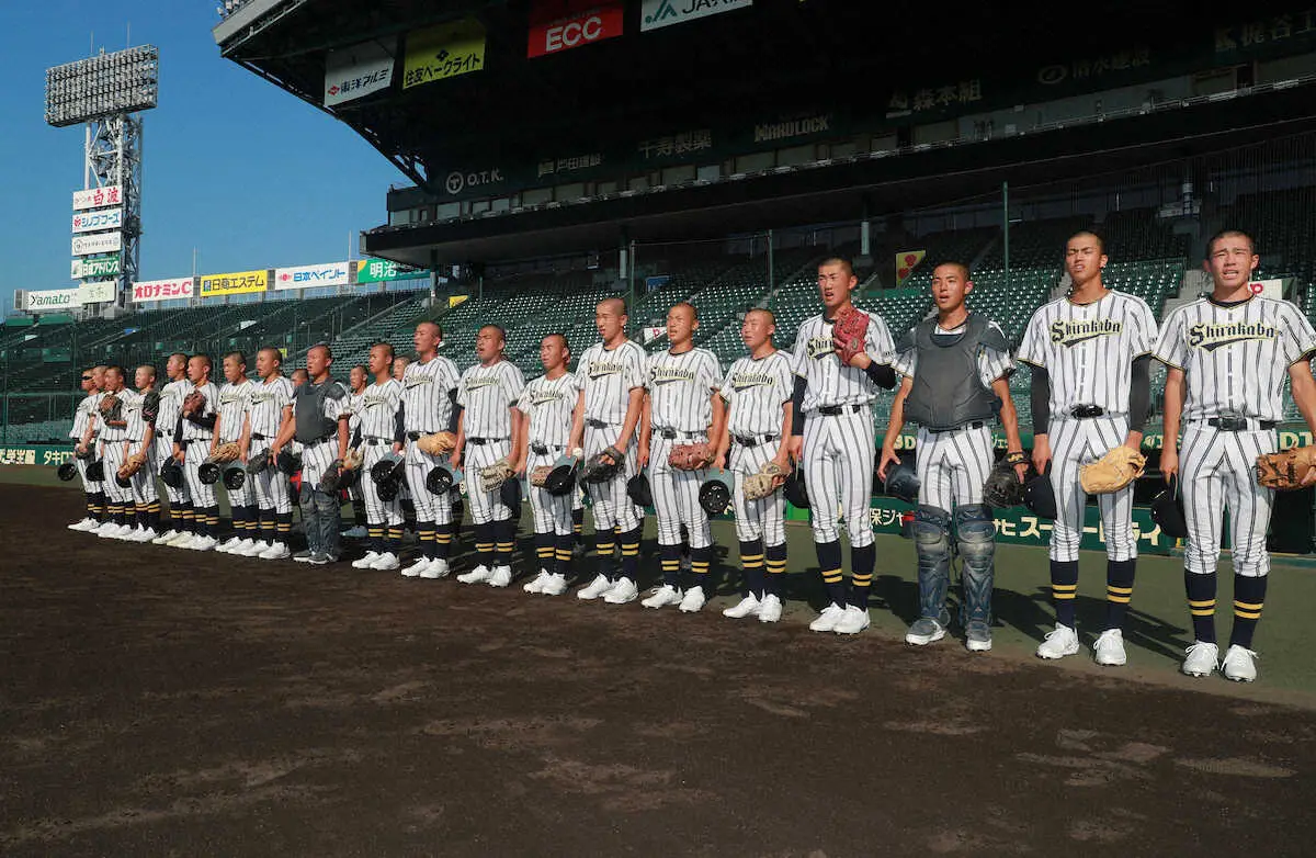 【画像・写真】【高校野球】甲子園練習スタート！トップは白樺学園、難病乗り越え立った聖地に「うれしい気持ちと緊張と」
