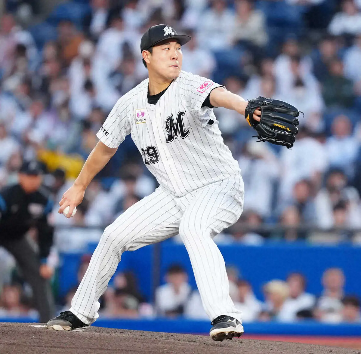 【画像・写真】ロッテ・西野　3日オリックス戦先発　「長いイニングを投げて勝利に貢献できるように」