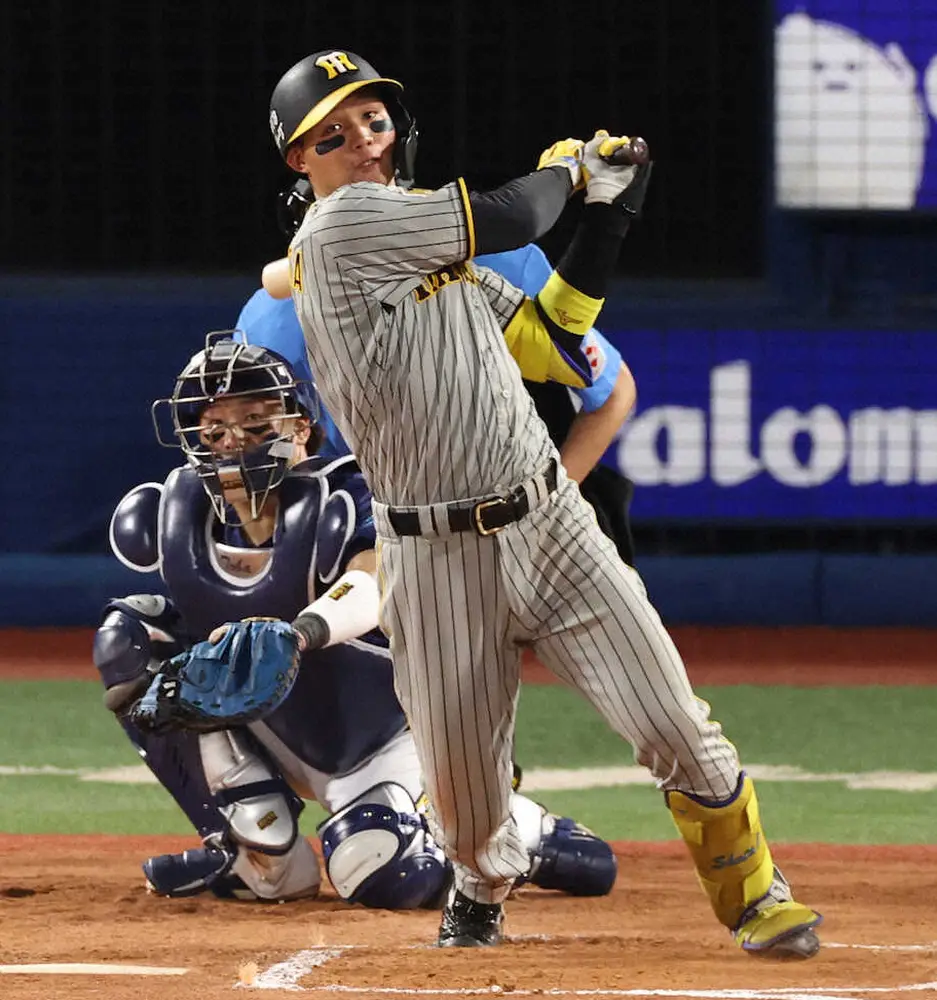 【画像・写真】勝負強すぎ！阪神・森下が1点追う6回に同点適時打　8戦連続安打＆打点で「3番」躍動