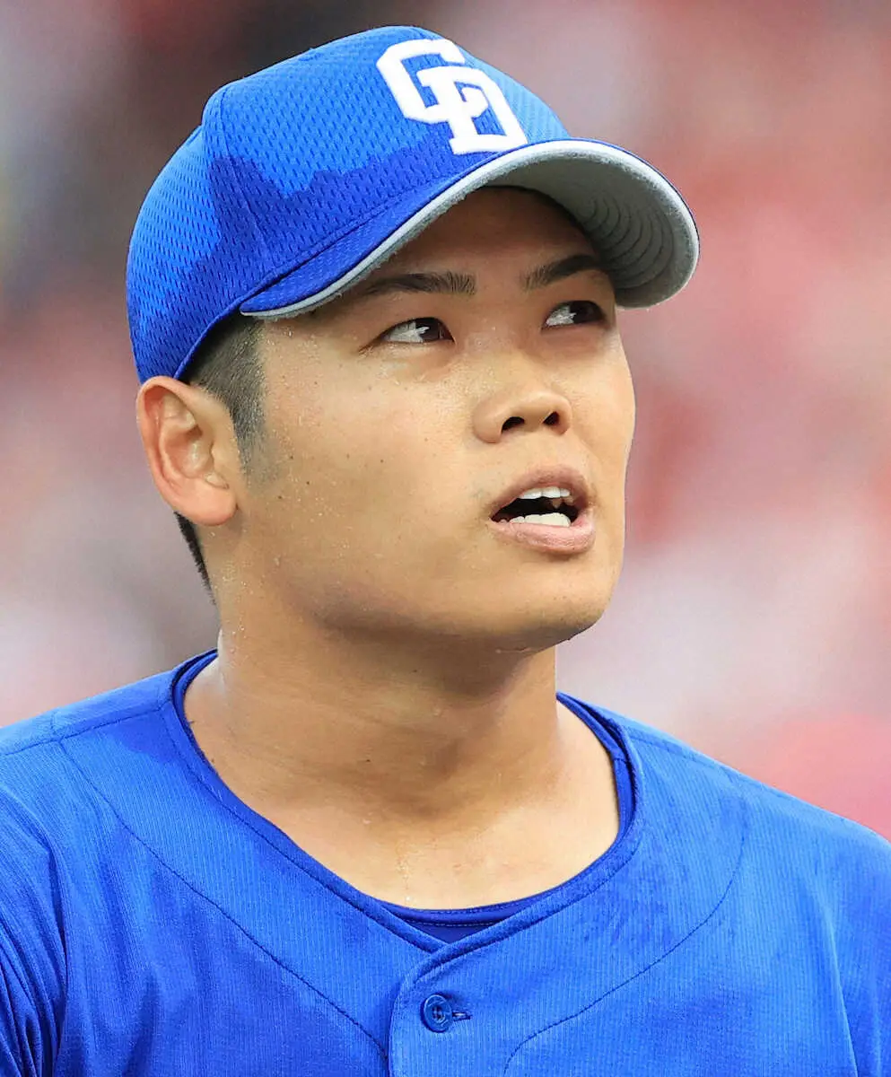 【画像・写真】中日・根尾　3回6失点でプロ初黒星　立浪監督「この悔しさと経験をいかしてほしい」