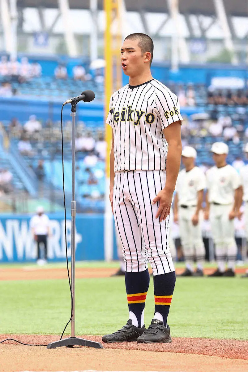 【画像・写真】名門復活を目指した帝京の夏　西崎桔平主将の覚悟とは
