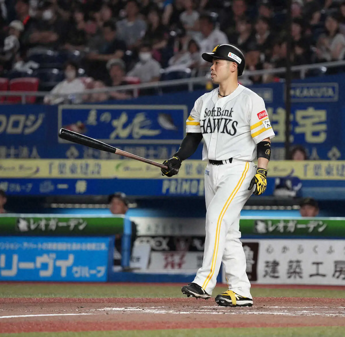 【画像・写真】球場騒然…ソフトバンク近藤が死球で投手にらみつける「近藤がガン飛ばしてるの初めて見た」
