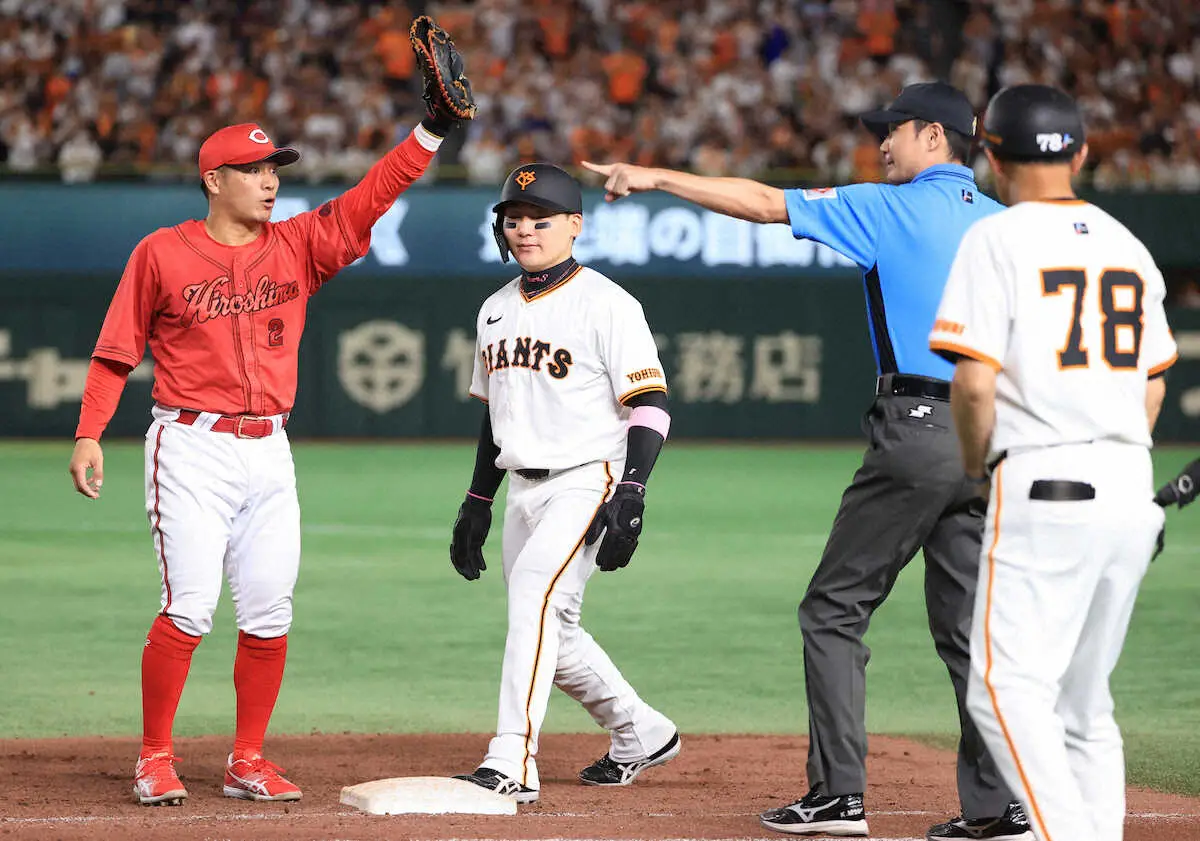【画像・写真】巨人惨敗！首位攻防初戦で球団ワースト更新の16度目零敗　アドゥワにプロ8年目の初完封を許す
