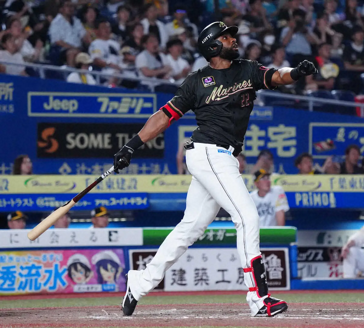 【画像・写真】ロッテ ポランコ3ランで追い上げるも…11ゲーム差と遠のくソフトバンクの背中