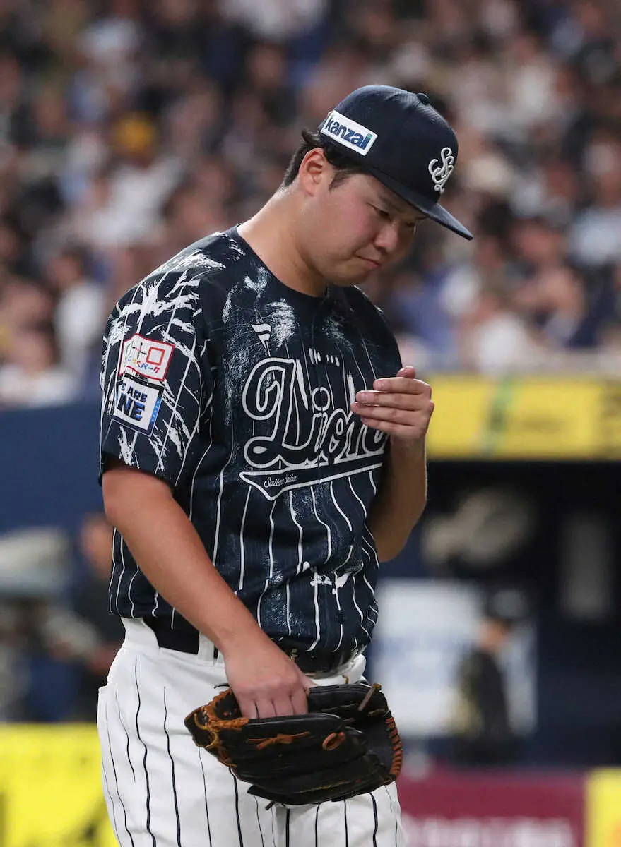 【画像・写真】西武2連敗　渡辺勇太朗が3被弾浴びて6回6失点「悔しい気持ちでいっぱい」借金は今季ワースト37