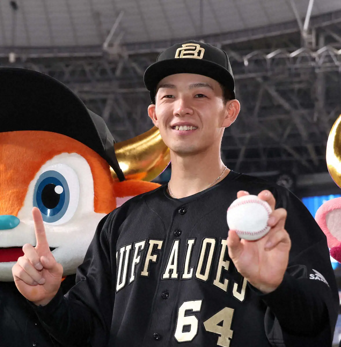 【画像・写真】オリックス・大里が母の前で貴重なプロ1号　「何か凄い持っているのかなと。母親がね、僕じゃなく」