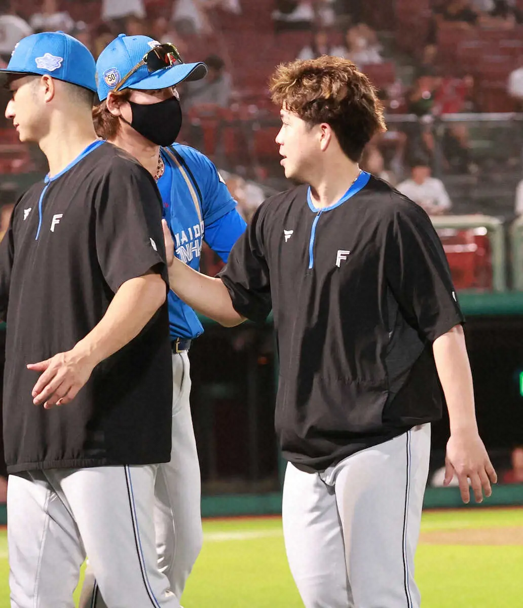 【画像・写真】日本ハム・新庄監督「大したもん」　プロ初満塁弾の万波を称賛「チャンスに強い打者はやっぱ外せない」