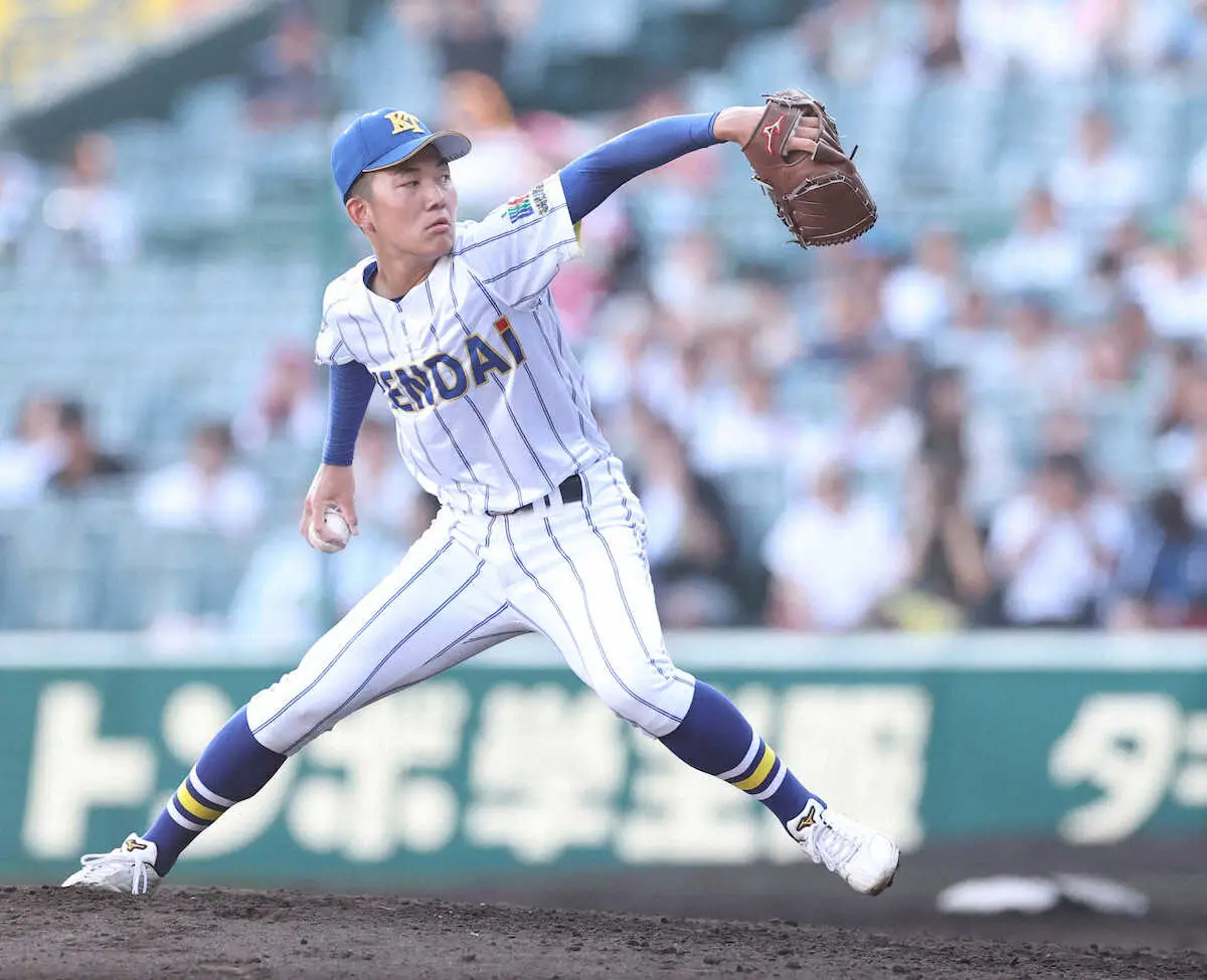 【画像・写真】【甲子園】健大高崎が春夏連覇へ向けて好発進！石垣元気は2年生歴代2位の153キロ計測