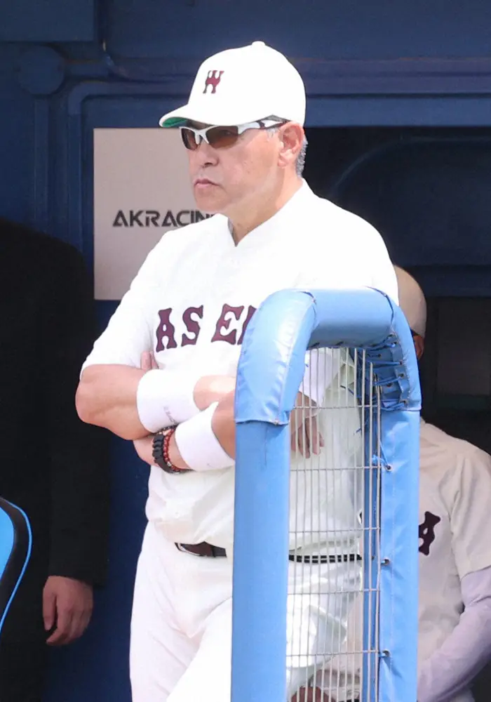 【画像・写真】早大　野球部・小宮山悟監督の再任を発表