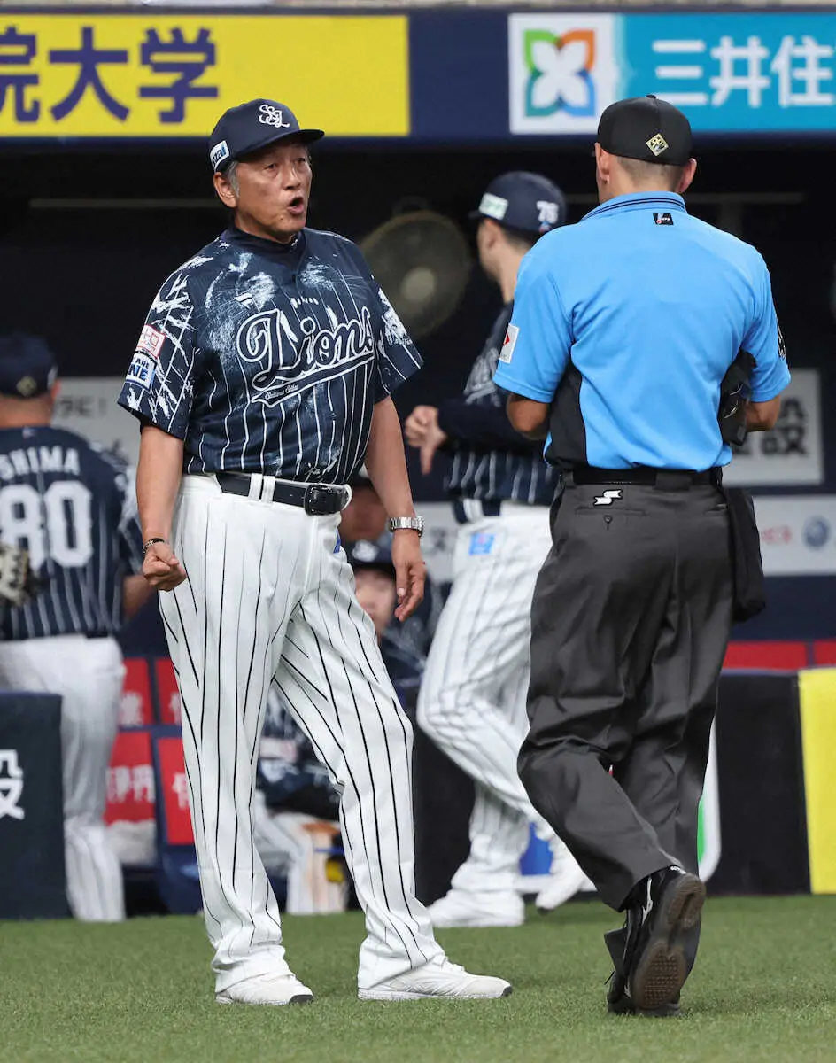 【画像・写真】西武逆転負けで3連敗　2日で5被弾の投手陣に渡辺監督代行「あまりにも致命的な失点になっている」