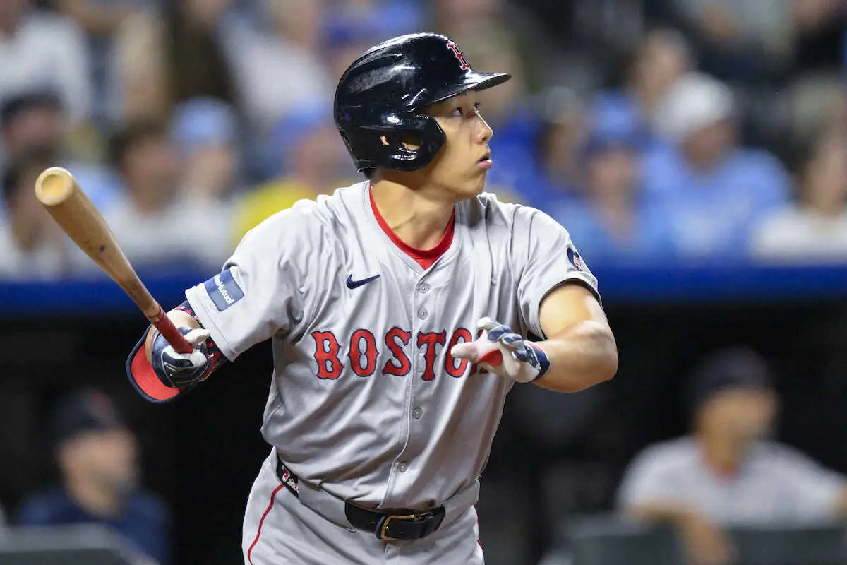 【画像・写真】Rソックス・吉田正尚が3戦連続マルチ安打　打率・283まで上昇　左腕相手に快音