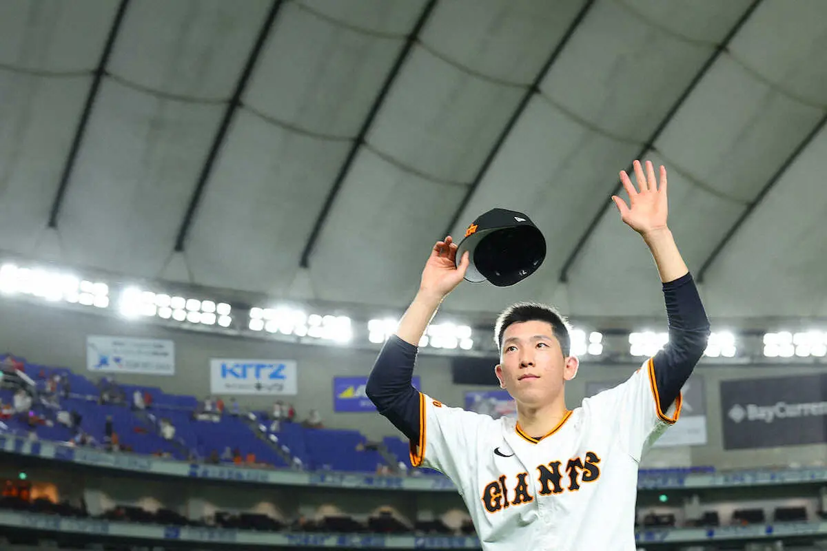 【画像・写真】巨人・戸郷　熱戦続くパリ五輪から学び　「悔し涙を流している方もたくさん」勝負事の怖さは投手にも通じる