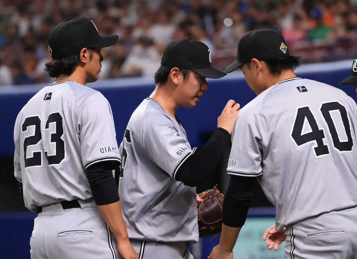 【画像・写真】巨人　戸郷完封勝利翌日に又木が初回5失点KO　今季ワーストタイ9失点惨敗で連勝ならず