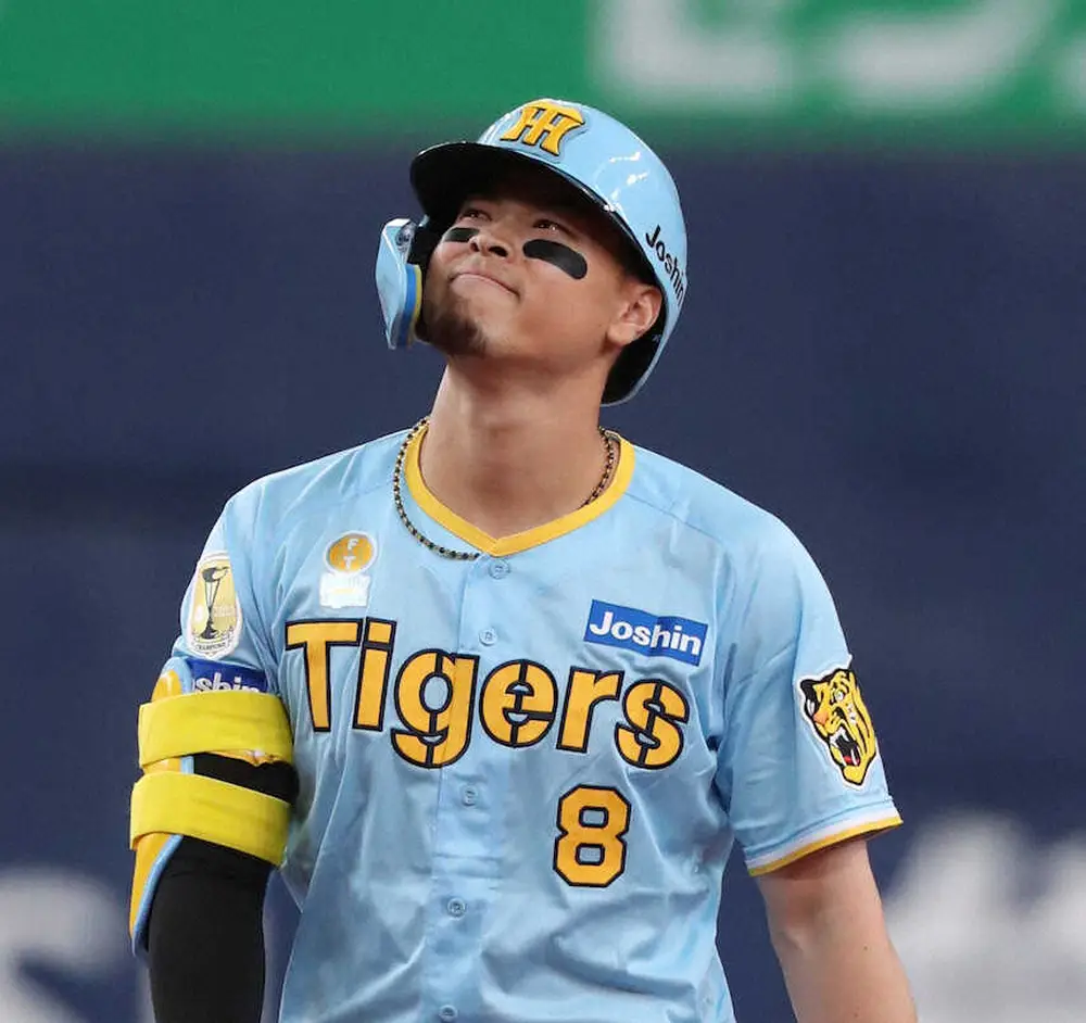 【画像・写真】阪神　佐藤輝が先制点につながる痛恨失策を猛省「反省してまた練習します」