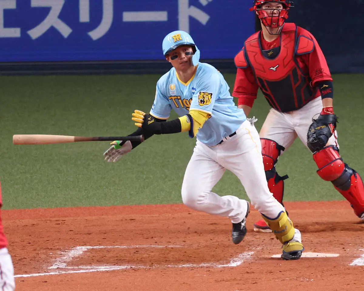 【画像・写真】阪神・森下　夏男健在8月8戦9打点　敗戦の中にも意地、8回適時二塁打で守護神・栗林温存阻止