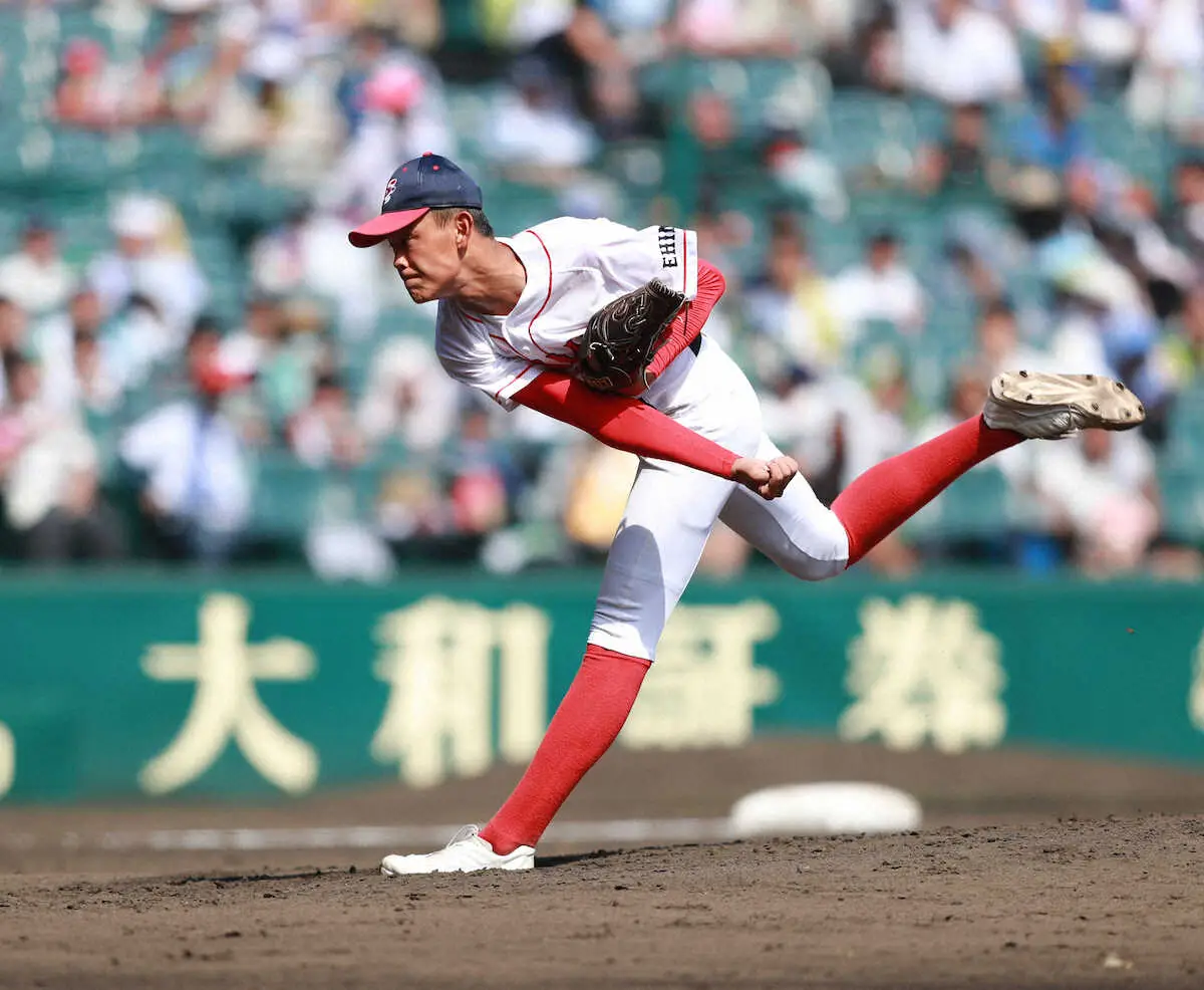 【画像・写真】【甲子園】聖カタリナ学園は初勝利ならず0―1惜敗…110キロ主砲・河野嵐は泣き崩れる
