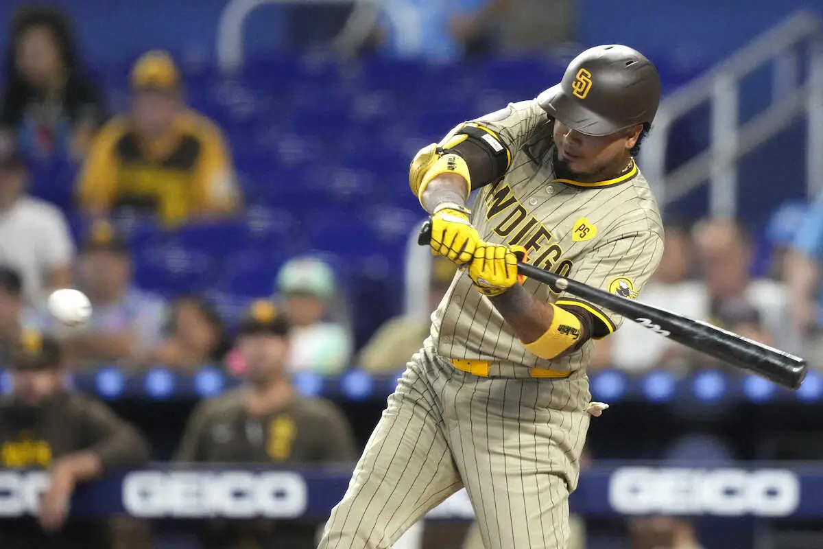 【画像・写真】パドレス　今季最長タイ7連勝　地区首位ドジャースを猛追！大谷翔平と首位打者争うアラエスが2安打3打点