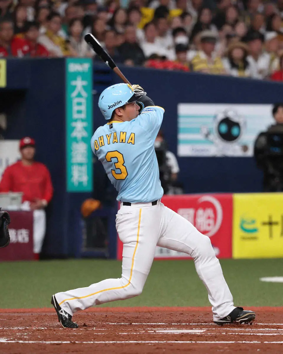 【画像・写真】阪神・森下で先制！大山で追加点！1009日ぶり1軍先発の遥人を中軸が強力に援護